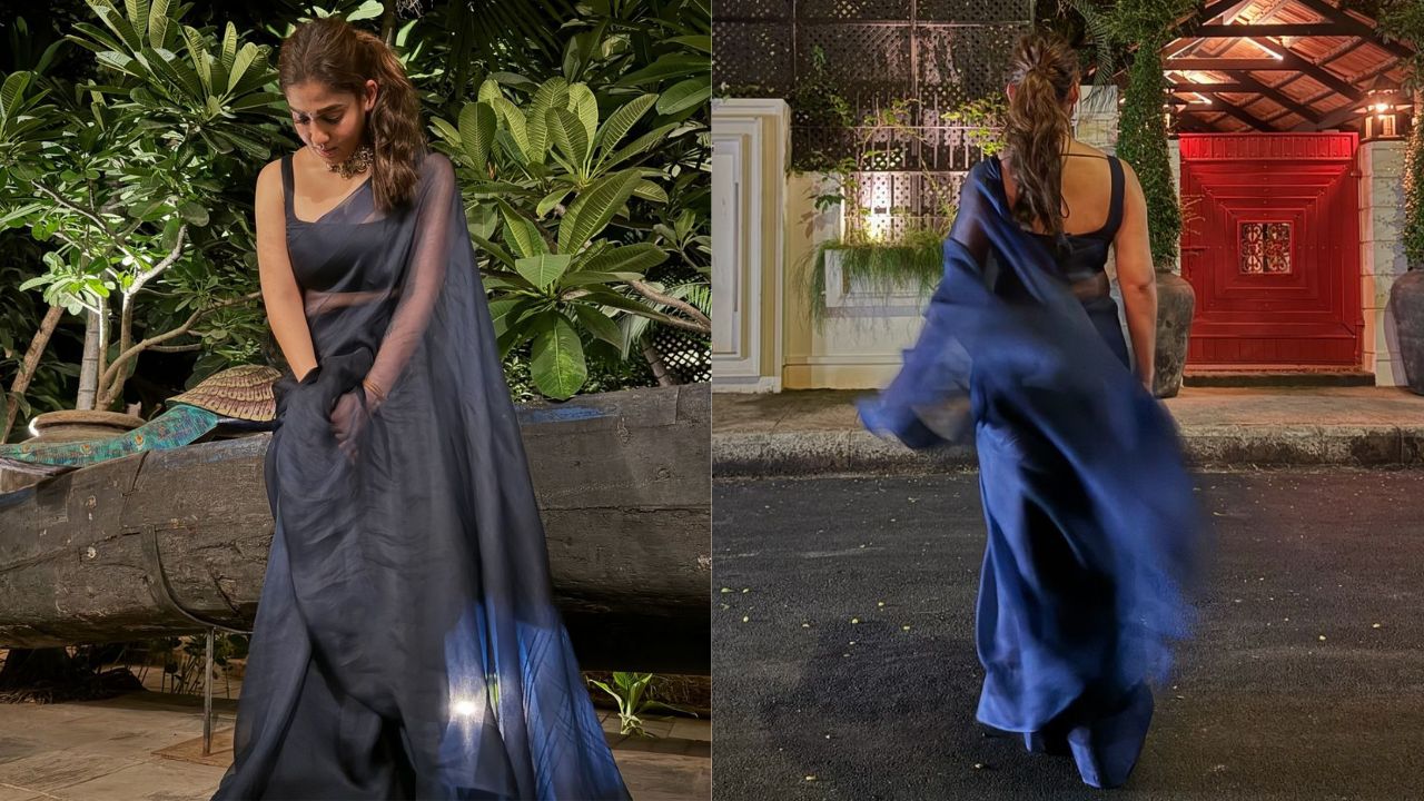 Nayanthara-inspired saree looks (PC: Nayanthara Instagram)