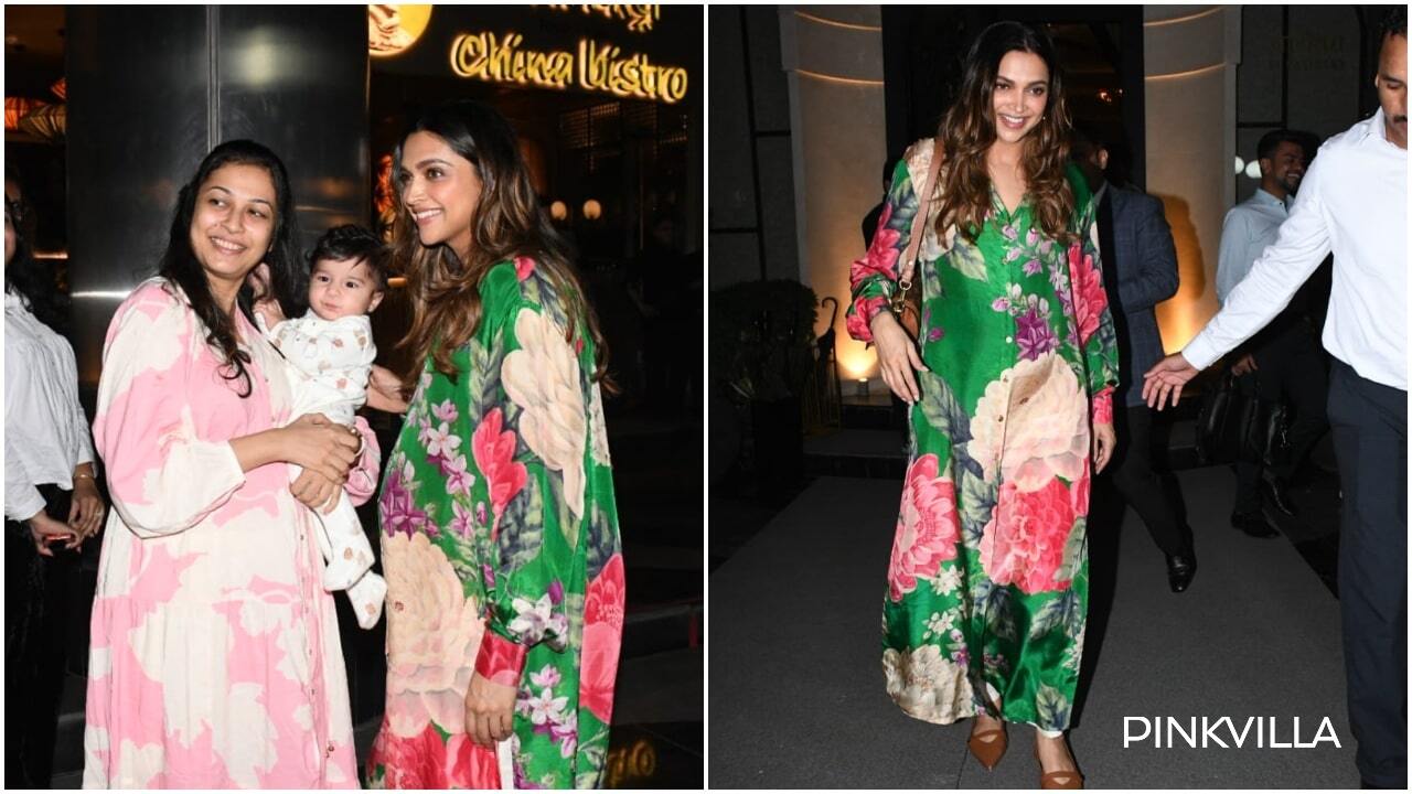 Mom-to-be Deepika Padukone glows in green attire, clicks selfies with fans post dinner outing; see PICS