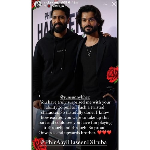 Phir Aayi Hasseen Dillruba: Vicky Kaushal lauds brother Sunny’s performance as a 'twisted character'; ‘You have truly surprised me’