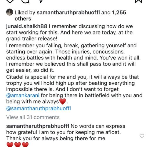 ‘I remember you falling’: Samantha Ruth Prabhu’s gym trainer recalls her intense prep for Citadel: Honey Bunny