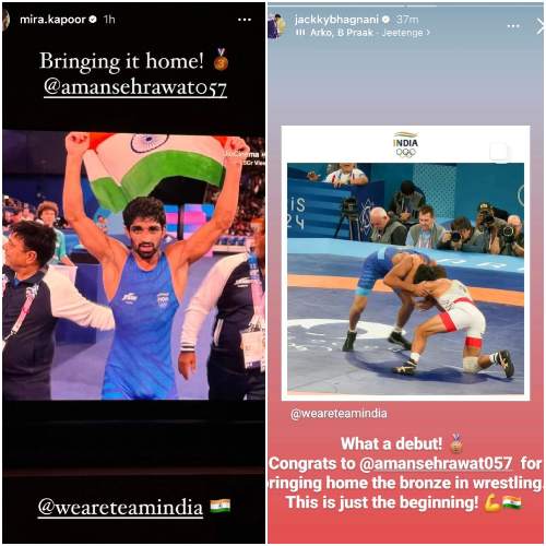 Paris Olympics 2024: PM Narendra Modi, Ranveer Singh, Kareena Kapoor and others congratulate wrestler Aman Sehrawat as he clinches bronze