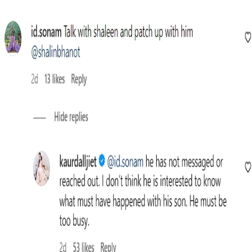 Dalljiet Kaur's comment