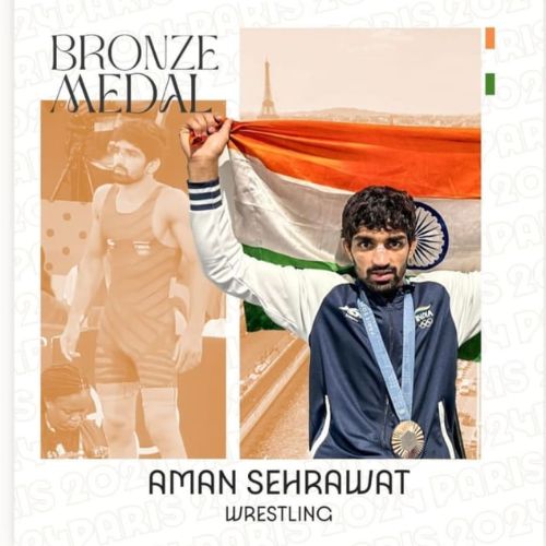 Keerthy Suresh pens note of appreciation for Aman Sehrawat as he becomes India’s youngest Olympic medal winner