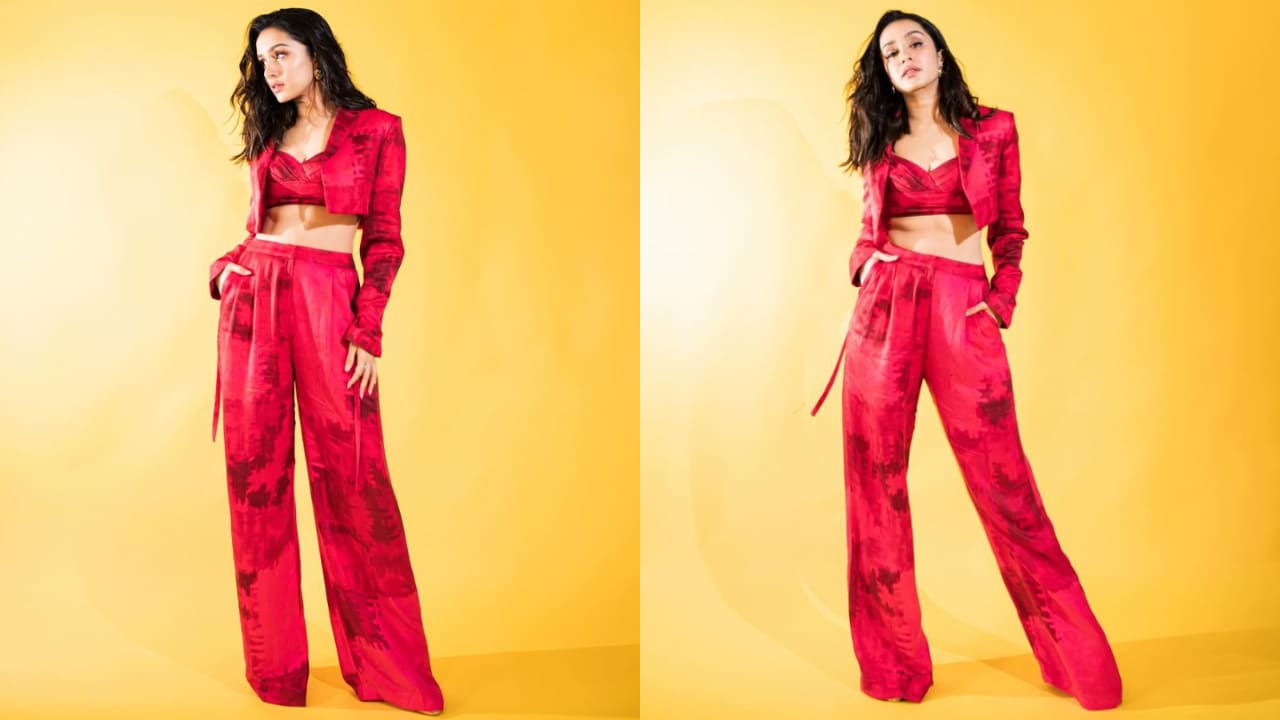 Shraddha Kapoor in three piece co-ord set 