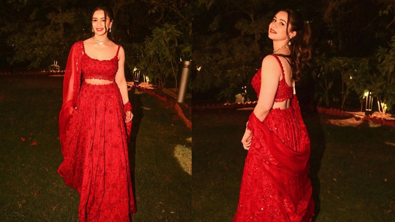 Sara Tendulkar’s 4 wedding-ready lehengas (PC: Sara Tendulkar Instagram)