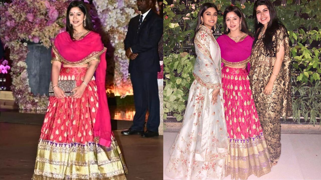 Sara Tendulkar’s 4 wedding-ready lehengas (PC: Sara Tendulkar Instagram)