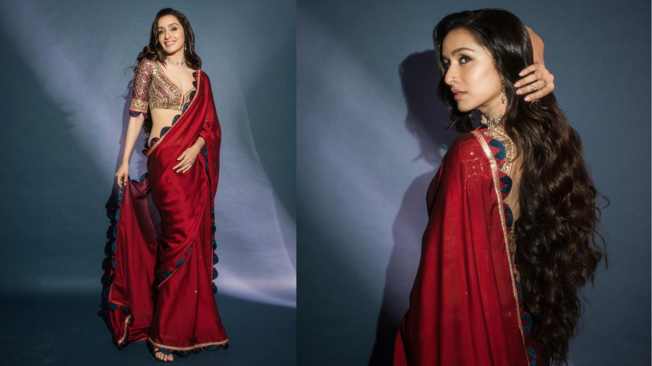  4 sarees from Shraddha Kapoor’s wardrobe (PC:  Shraddha Kapoor Instagram)