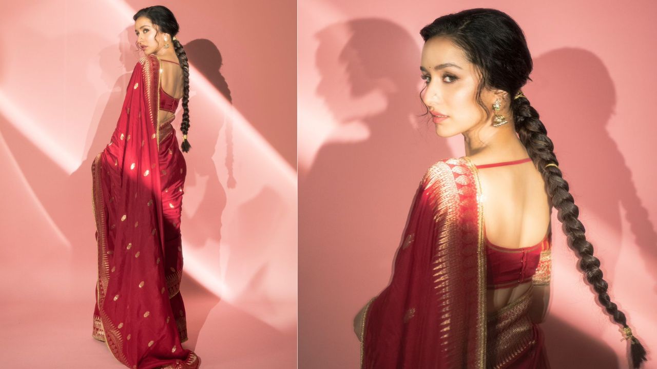  4 sarees from Shraddha Kapoor’s wardrobe (PC:  Shraddha Kapoor Instagram)