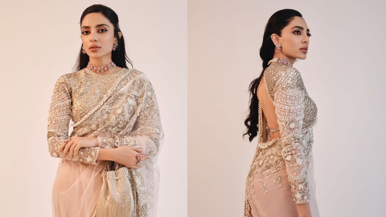 Sobhita Dhulipala's ethnic wear with stunning blouse designs (Credit: Sobhita Dhulipala Instagram)