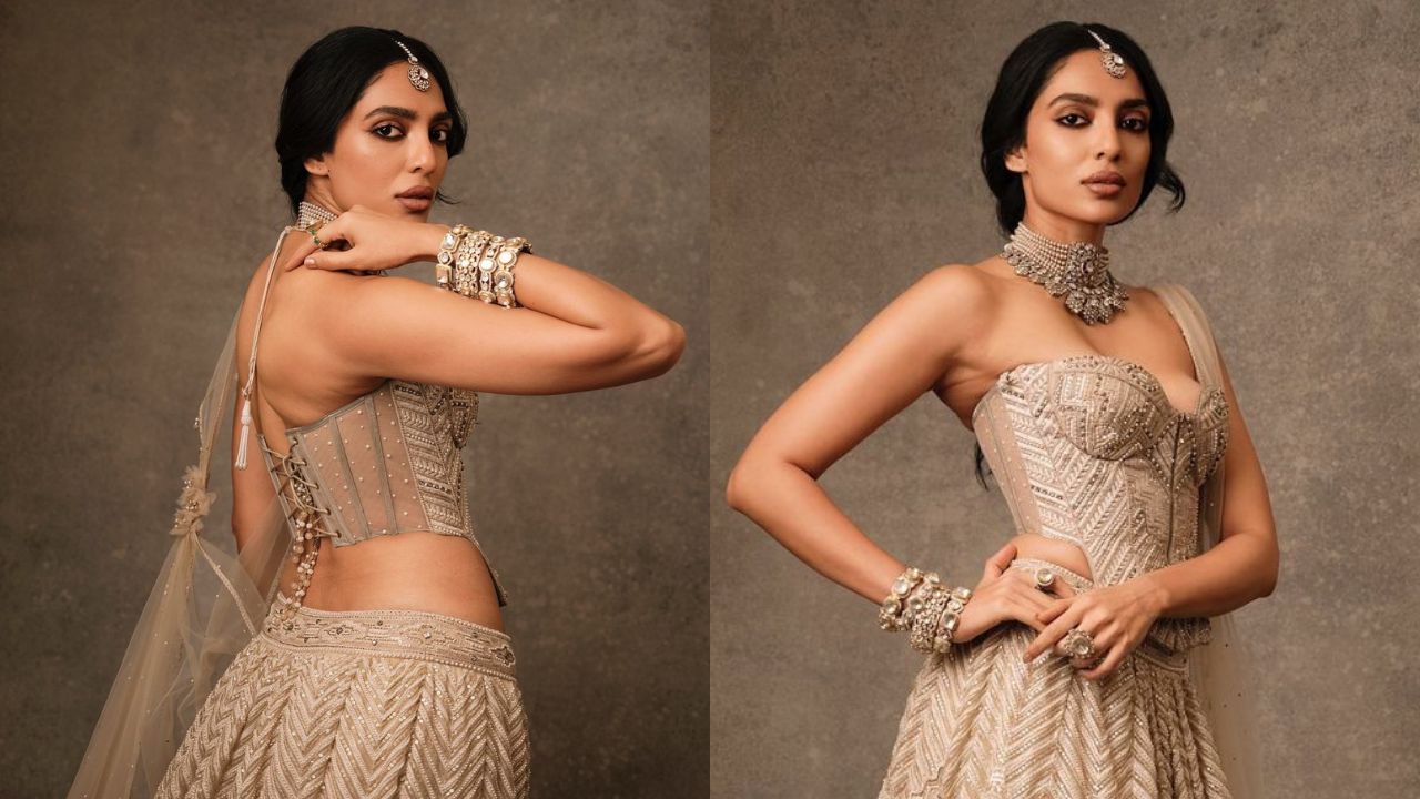 Sobhita Dhulipala's ethnic wear with stunning blouse designs (Credit: Sobhita Dhulipala Instagram)