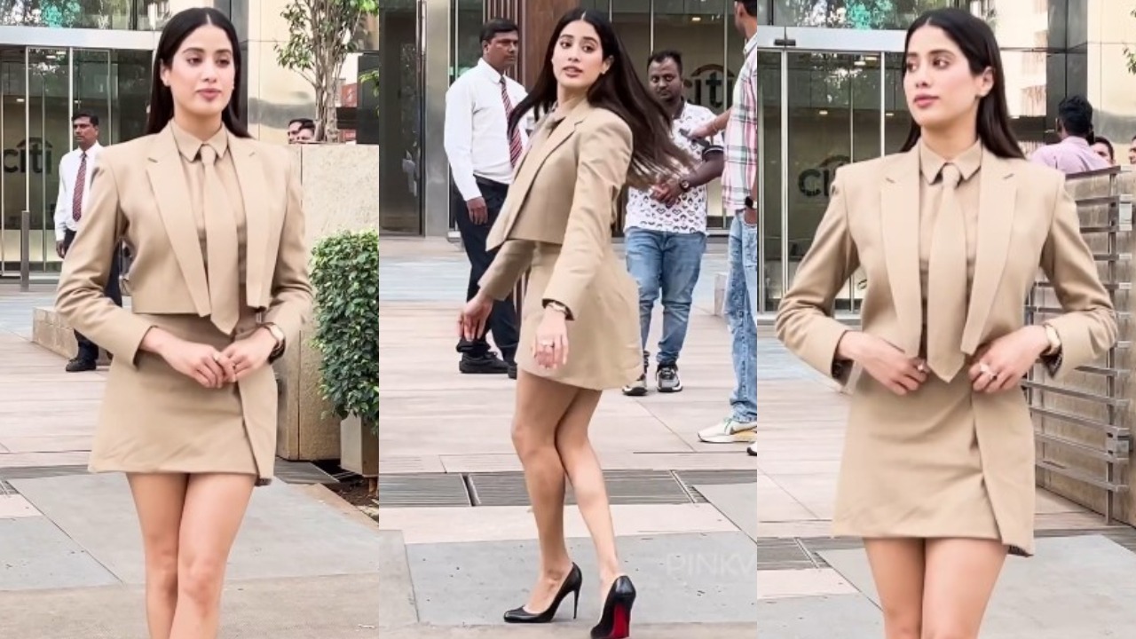 Janhvi Kapoor’s subtle makeup look (PC: Pinkvilla)