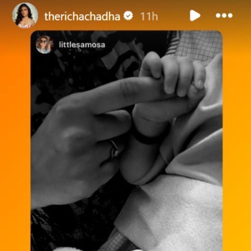 Here’s glimpse of Richa Chadha-Ali Fazal’s new born daughter to melt your hearts: PIC