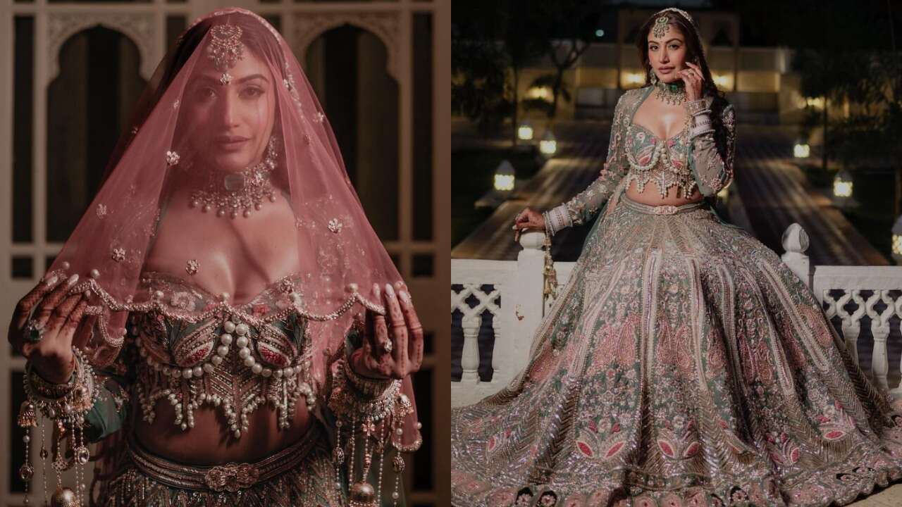 Surbhi’s bridal lehenga look (PC: Surbhi Chandna Instagram)