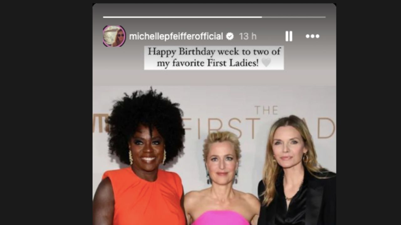 Michelle Pfeiffer- ( Instagram Story on August 11, 2024) 