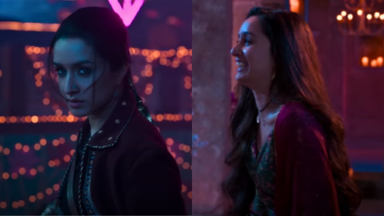 Shraddha Kapoor’s looks from Stree 2 (PC: Maddock Films, Saregama Music)