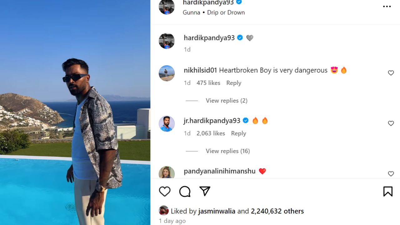 Is Hardik Pandya dating British singer Jasmin Walia after separation from Natasa Stankovic? Fans claim duo ‘enjoying together in Greece’