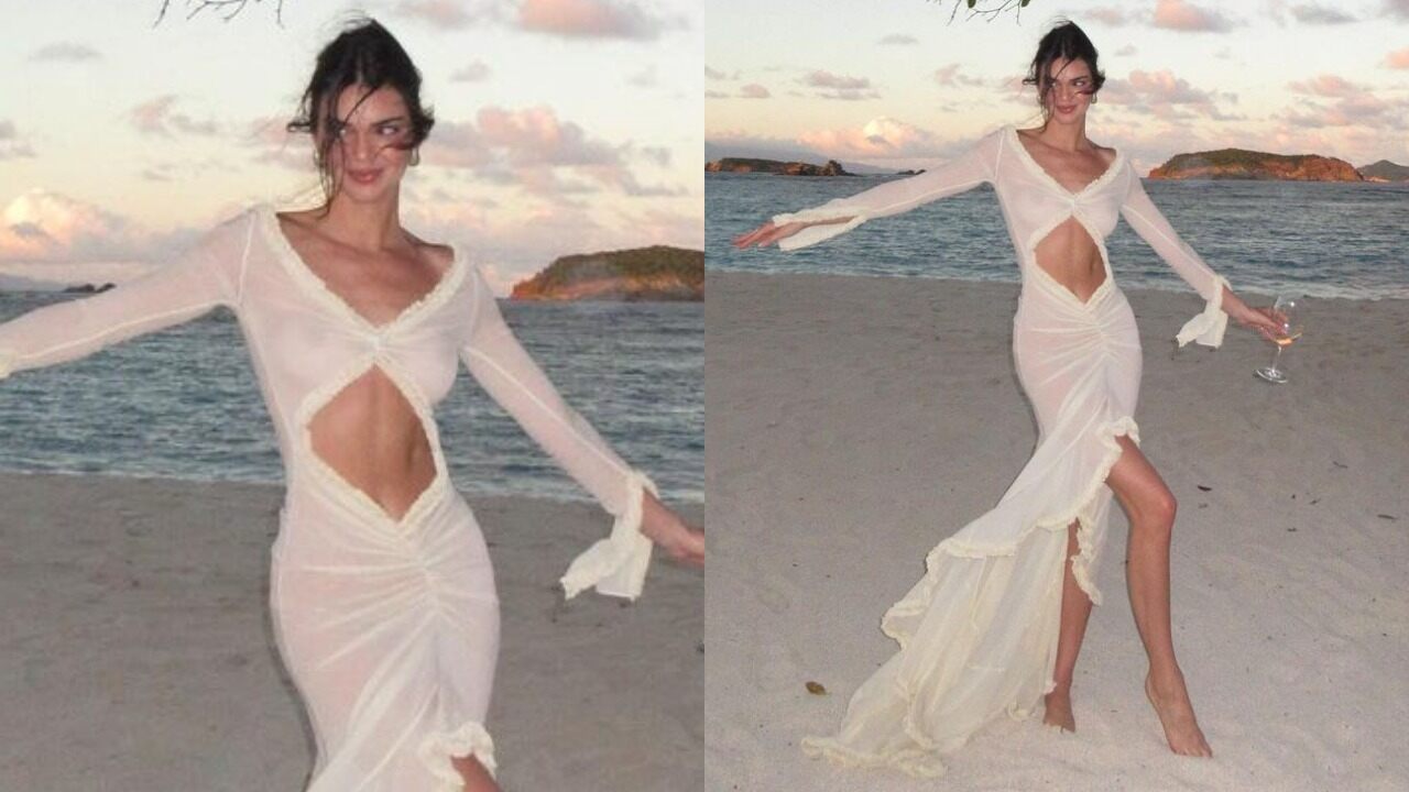 Ms. Jenner on how to seal hearts on a sundowner date by the beach  (PC: Kendall Jenner Instagram)