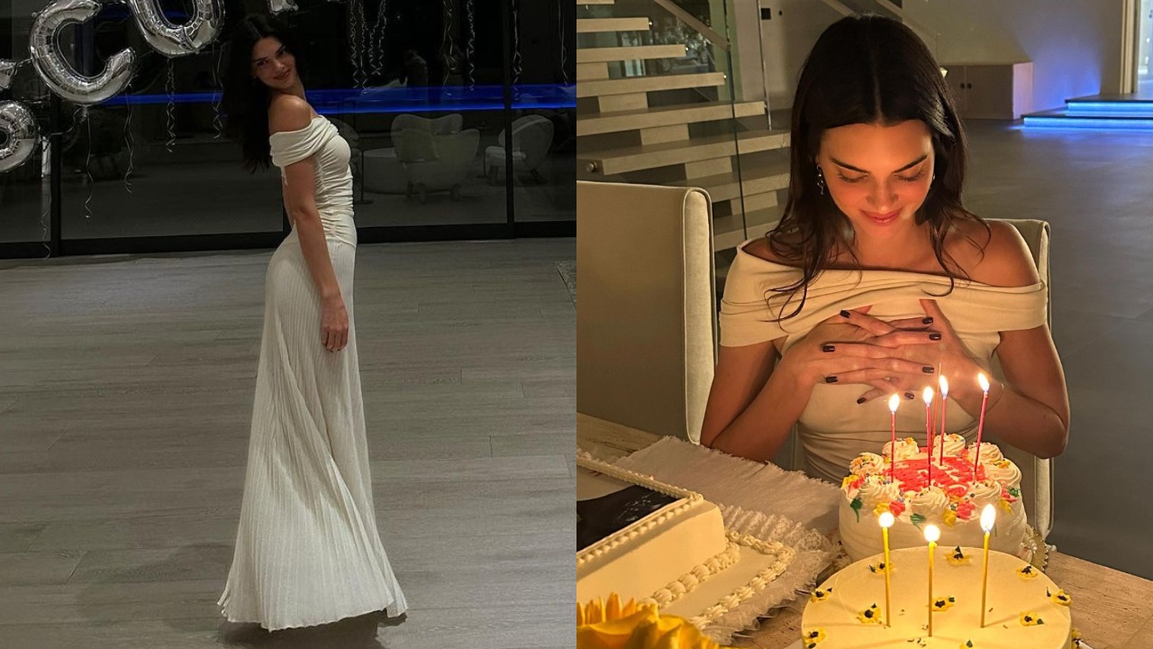 Kendall Jenner's Birthday outfit look (PC: Kendall Jenner Instagram)