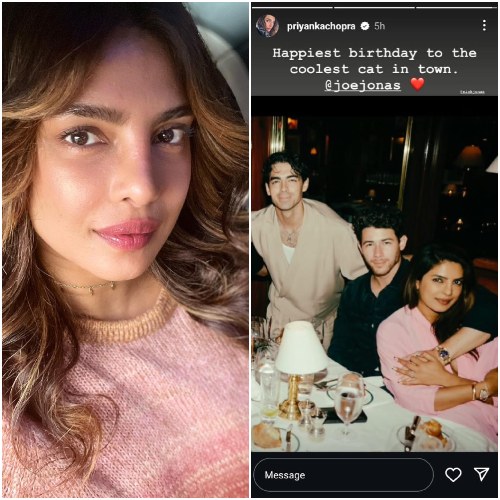 Priyanka Chopra wishes ‘coolest cat in town’ Joe Jonas on his birthday with an endearing picture ft. husband Nick Jonas