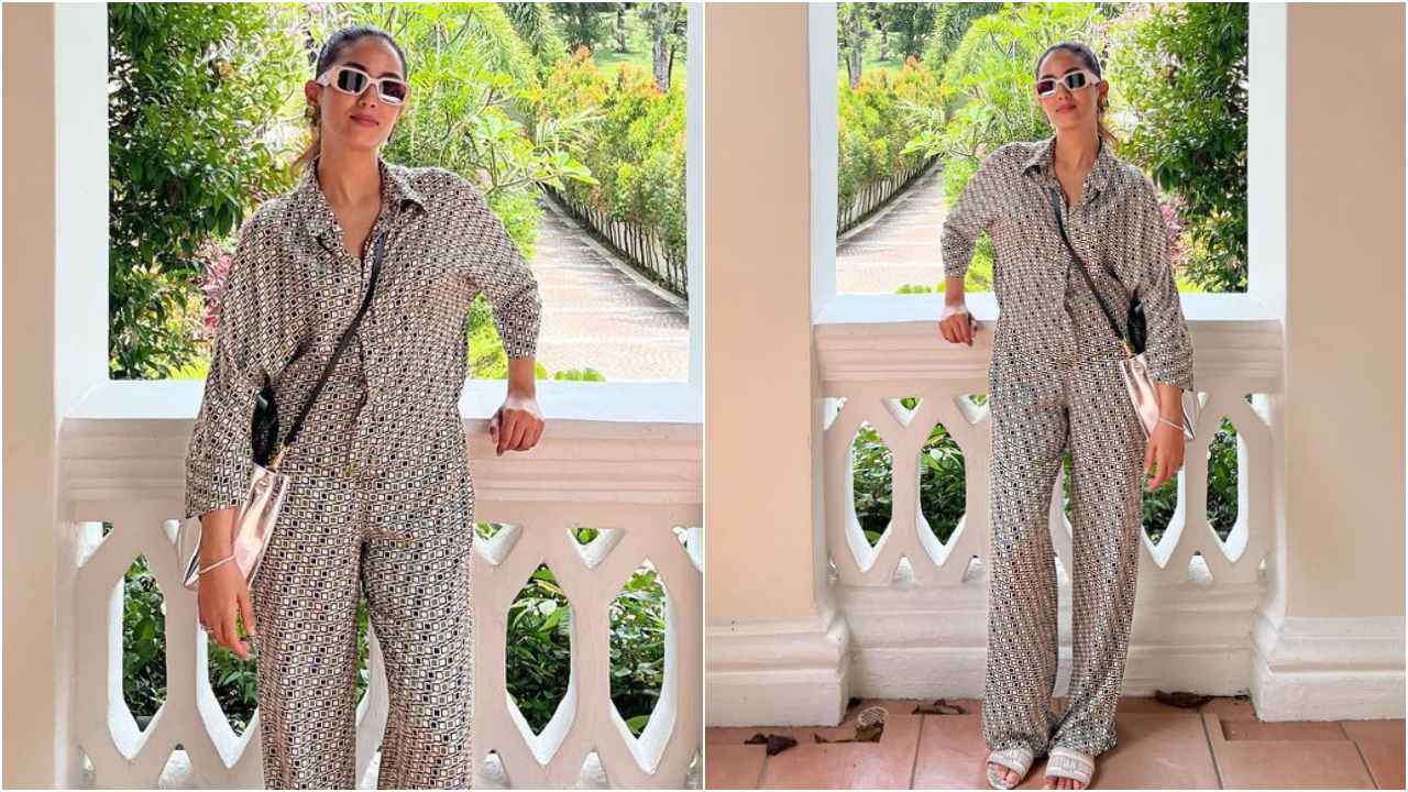 4 times Mira Rajput made a fashionable move in vibrantly printed co-ord sets (PC: Mira Rajput Kapoor Instagram)