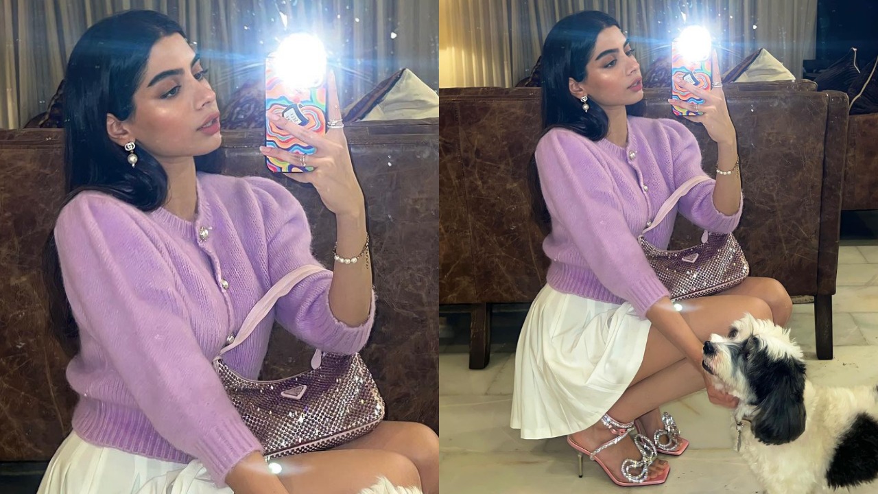  Khushi Kapoor’s Shiny shimmery Prada (PC: Khushi Kapoor Instagram/ The House Of Pixels)