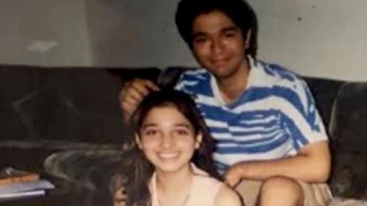 'Pamper me soon': Tamannaah Bhatia shares throwback PIC with her brother Anand wishing him on Raksha Bandhan