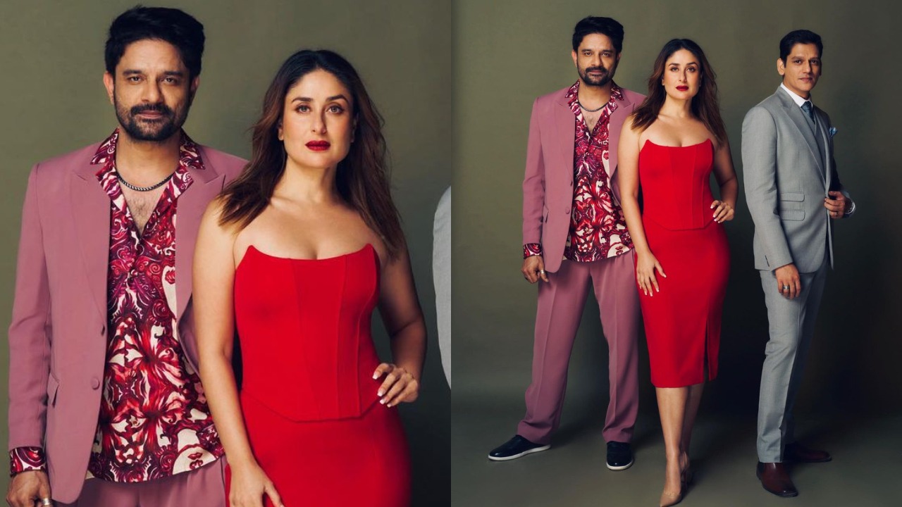 Kareena Kapoor’s Red corset dress (PC: Kareena Kapoor Instagram)