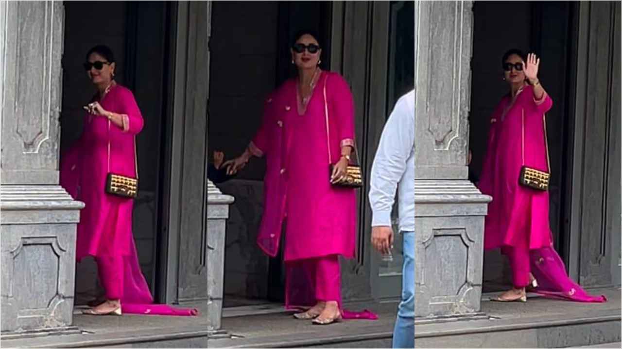 Kareena Kapoor and Sara Ali Khan don vibrant salwaar suits for Raksha Bandhan 2024 celebrations (PC: Viral Bhayani)