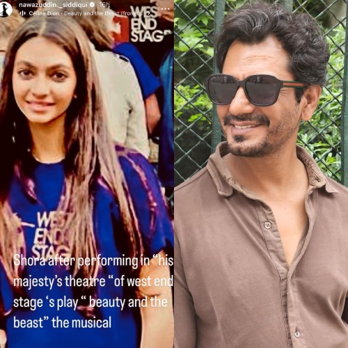 Nawazuddin Siddiqui feels proud as his daughter Shora performs at Majesty Theatre’s play Beauty and the Beast