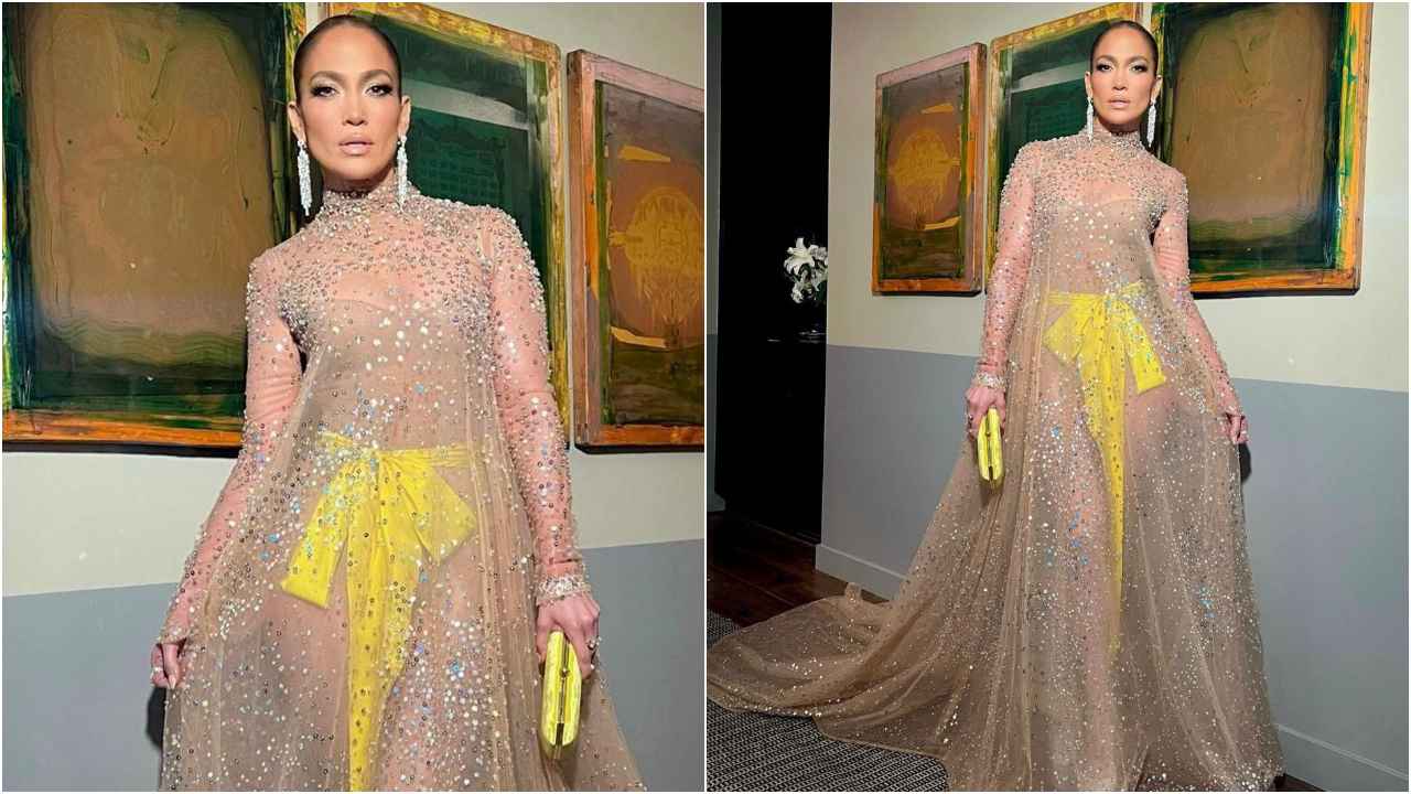 3 times Jennifer Lopez made bold style statements in sheer dresses like it's nobody's business (PC: Jennifer Lopez Instagram)