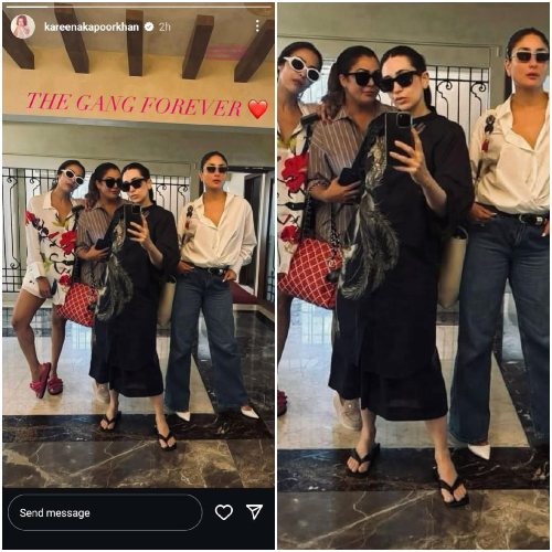 Kareena Kapoor Khan drops stunning PIC with Karisma, Malaika Arora and Amrita; ‘The gang forever’