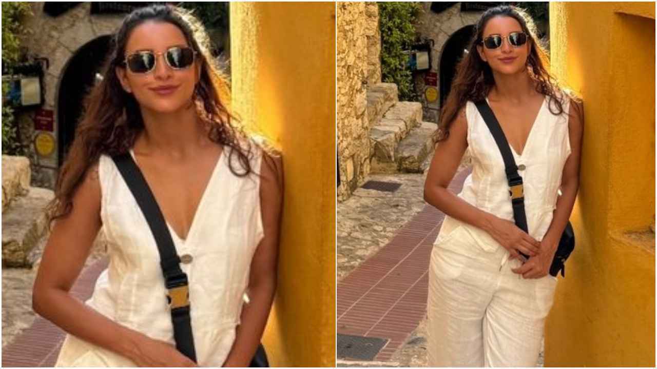 Triptii Dimri stuns in minimalistic white vest and baggy pants outfit (PC: Triptii Dimri Instagram)