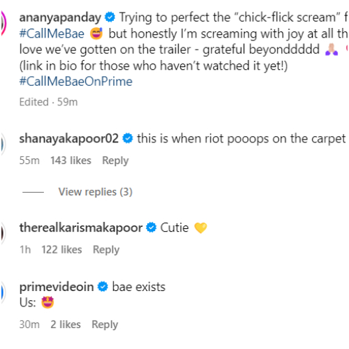 Call Me Bae: Ananya Panday tries to ‘perfect the chick-flick scream’ for her series; BFF Shanaya Kapoor has epic reaction