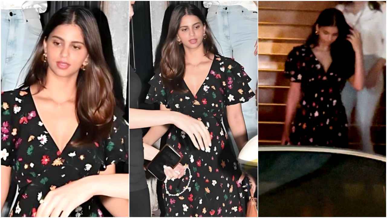 Ananya Panday, Suhana Khan and Shanaya Kapoor serve effortlessly stylish Gen-Z-approved looks for dinner (PC: Varinder Chawla, Pinkvilla)