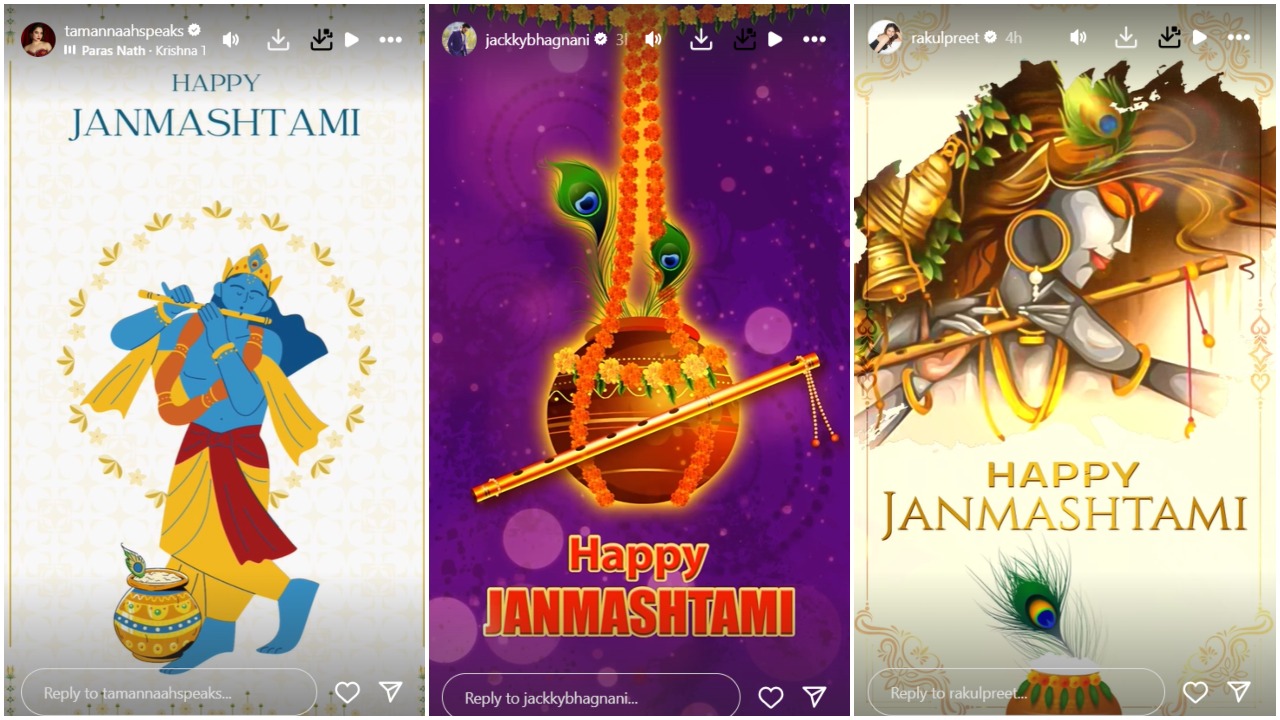 Janmashtami 2024: Varun Dhawan, Arjun Kapoor, Parineeti Chopra and more celebrate Lord Krishna's birth and send wishes to fans