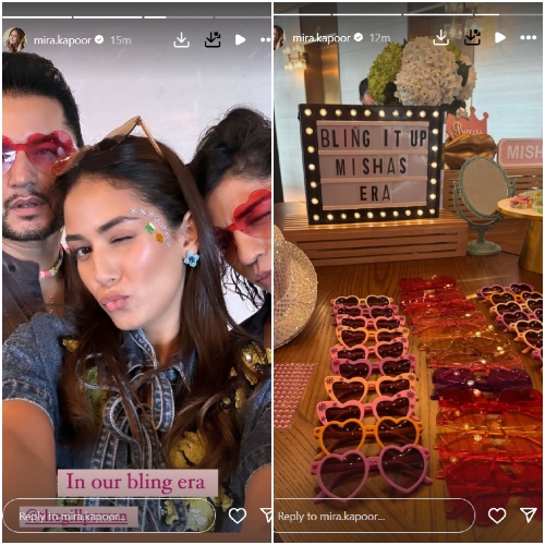 Inside Shahid Kapoor and Mira Rajput’s daughter Misha’s ‘bling’ birthday party ft. ‘Chachi 420’ Ishaan Khatter; see PICS