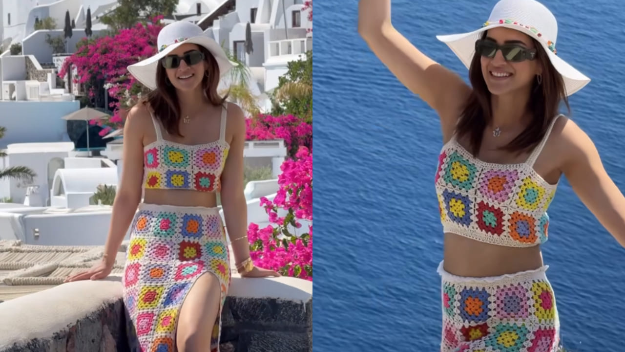 Kriti Sanon in crochet co-ord set