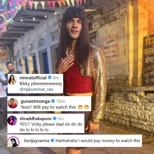 Stree 2: Rajkummar Rao in unseen flirtatious ‘Stree’ avatar makes fans cry with laughter, Vijay Varma says ‘I would pay money to watch’