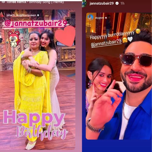 Aly Goni, Bharti Singh, Jannat Zubair