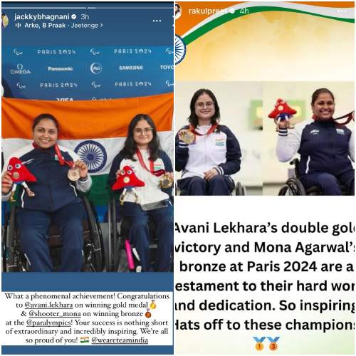 Paris 2024 Paralympics: Kareena Kapoor, Ayushmann Khurrana and more congratulate rifle shooter Avani Lekhara for securing GOLD