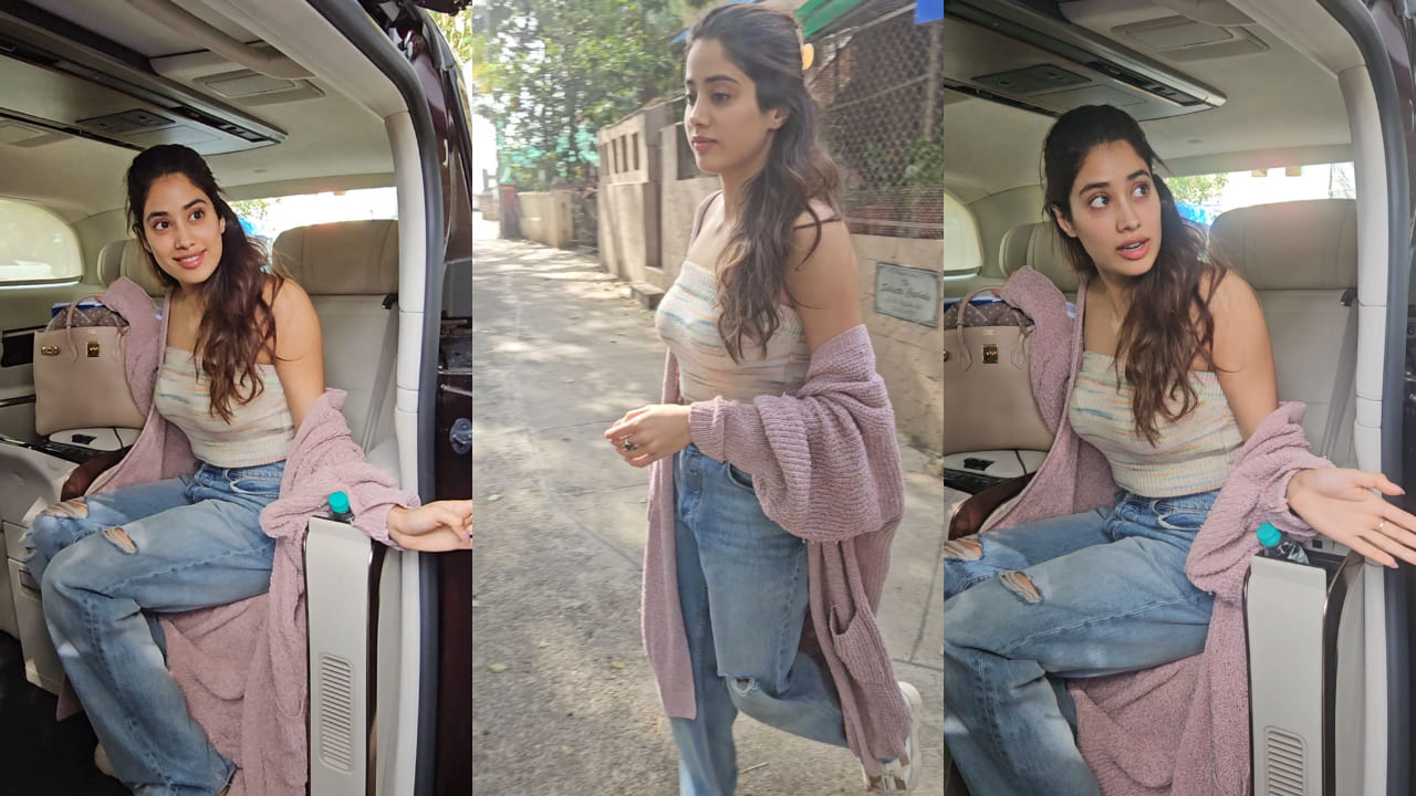 Janhvi Kapoor nails the weekend vibe with her knit top, jeans and Birkin Bag