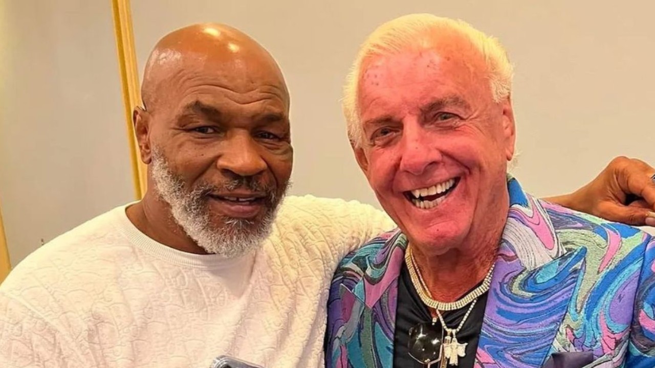 Mike Tyson and Ric Flair (PC: Instagram)