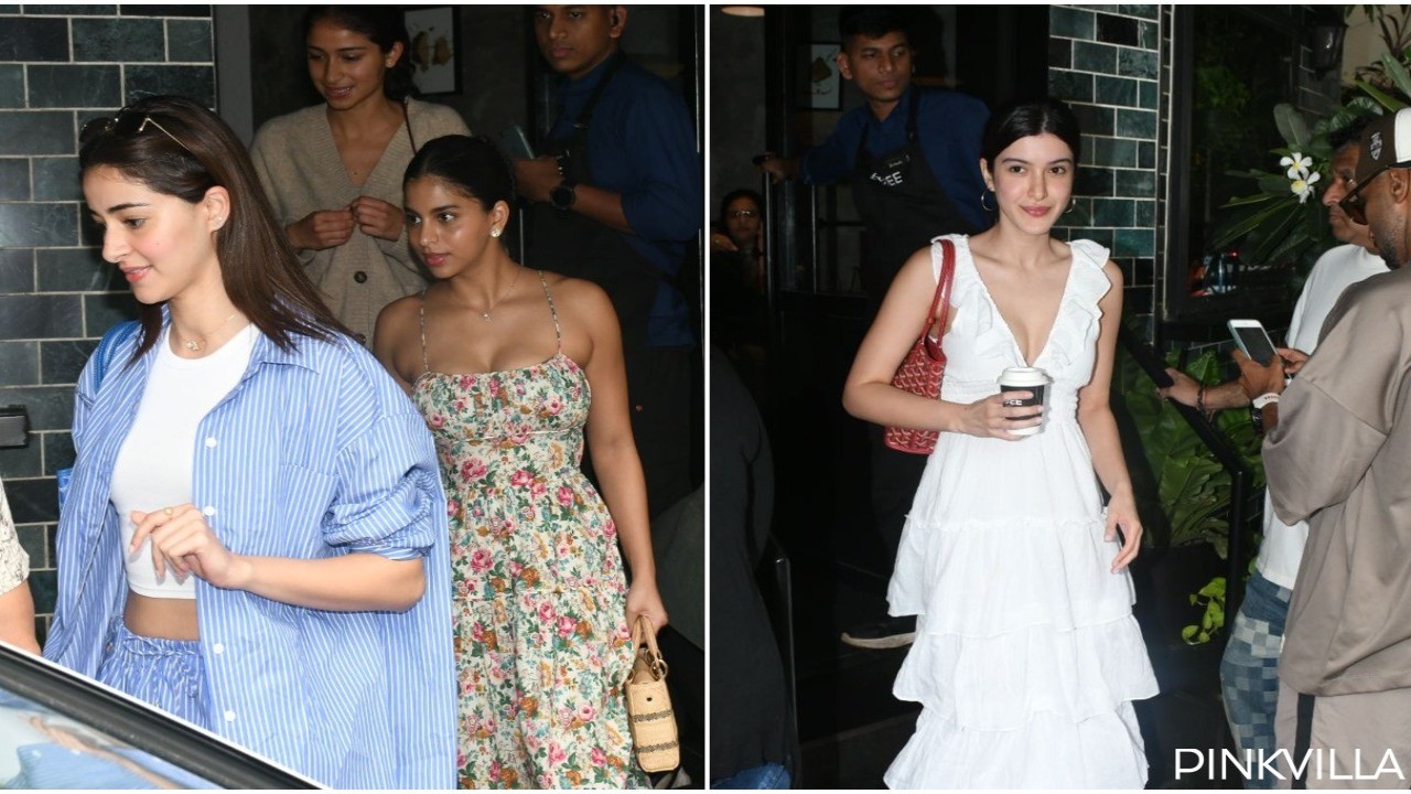 Ananya Panday, Suhana Khan, Shanaya Kapoor step out for lunch date to celebrate Friendship Day; Watch