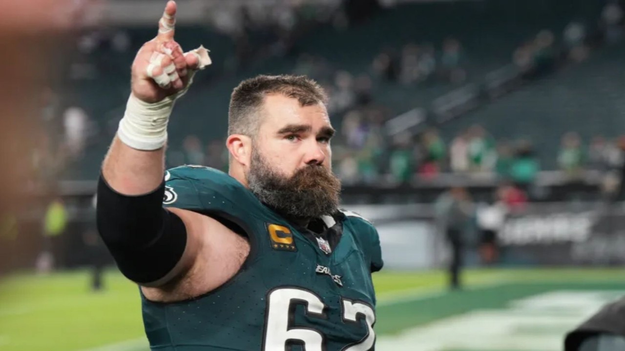 Former Philadelphia Eagles center Jason Kelce may have retired, but his love for the team and disdain for the Cowboys remain as strong.