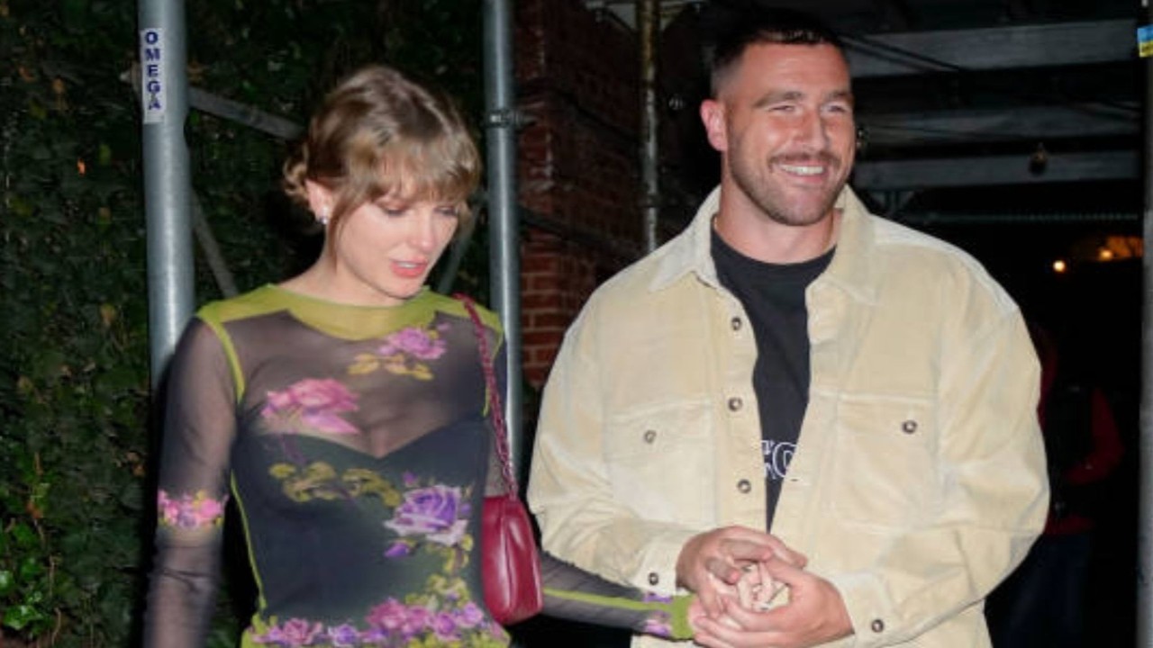 Taylor Swift plans to move in with Travis Kelce during her Eras Tour break, sparking engagement rumors. 