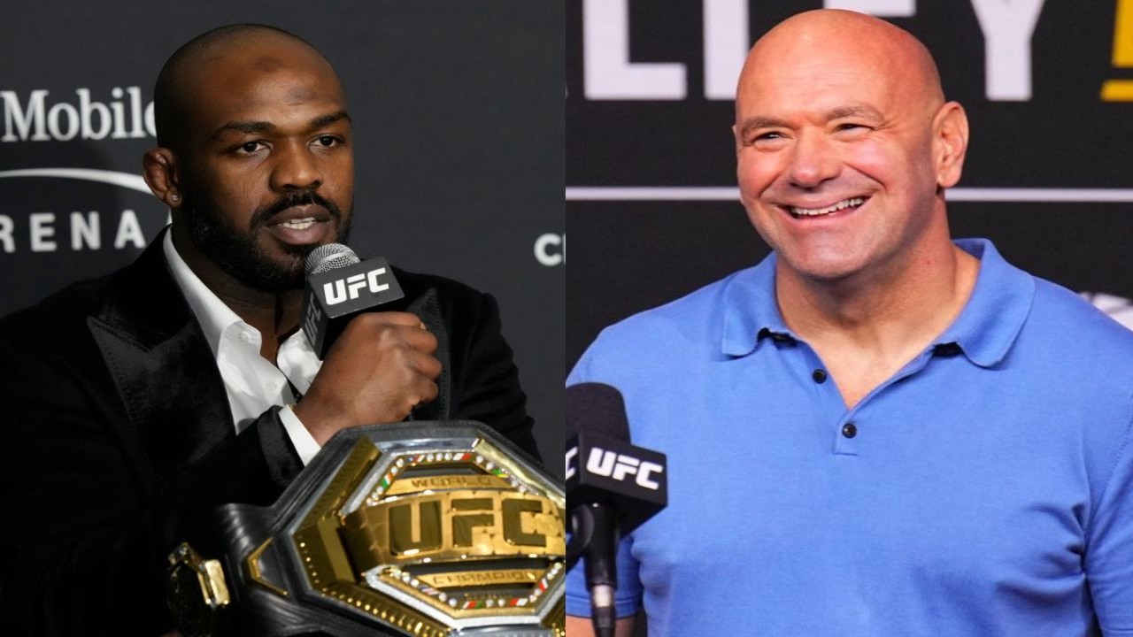 Jon Jones Heaps Praises UFC Head Honcho Dana White Ahead of His Fight With Stipe Miocic