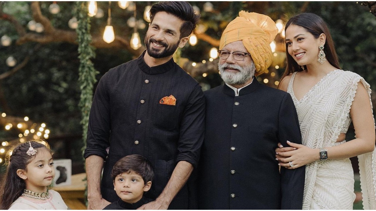 Shahid Kapoor-Mira Rajput’s kids Misha and Zain are ‘very attached’ to their grandfather Pankaj Kapur; veteran actor reveals