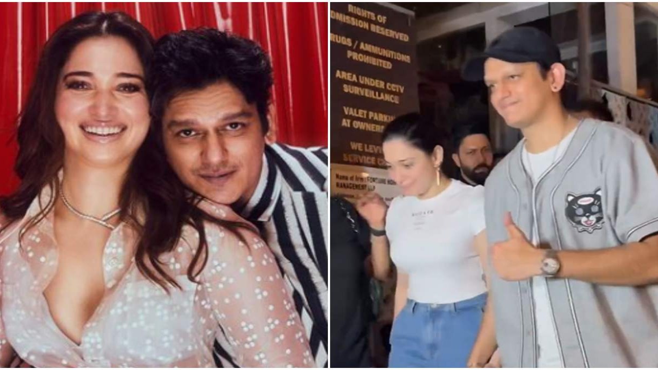 WATCH: Lovebirds Tamannaah Bhatia and Vijay Varma ooze romance as they walk hand-in-hand