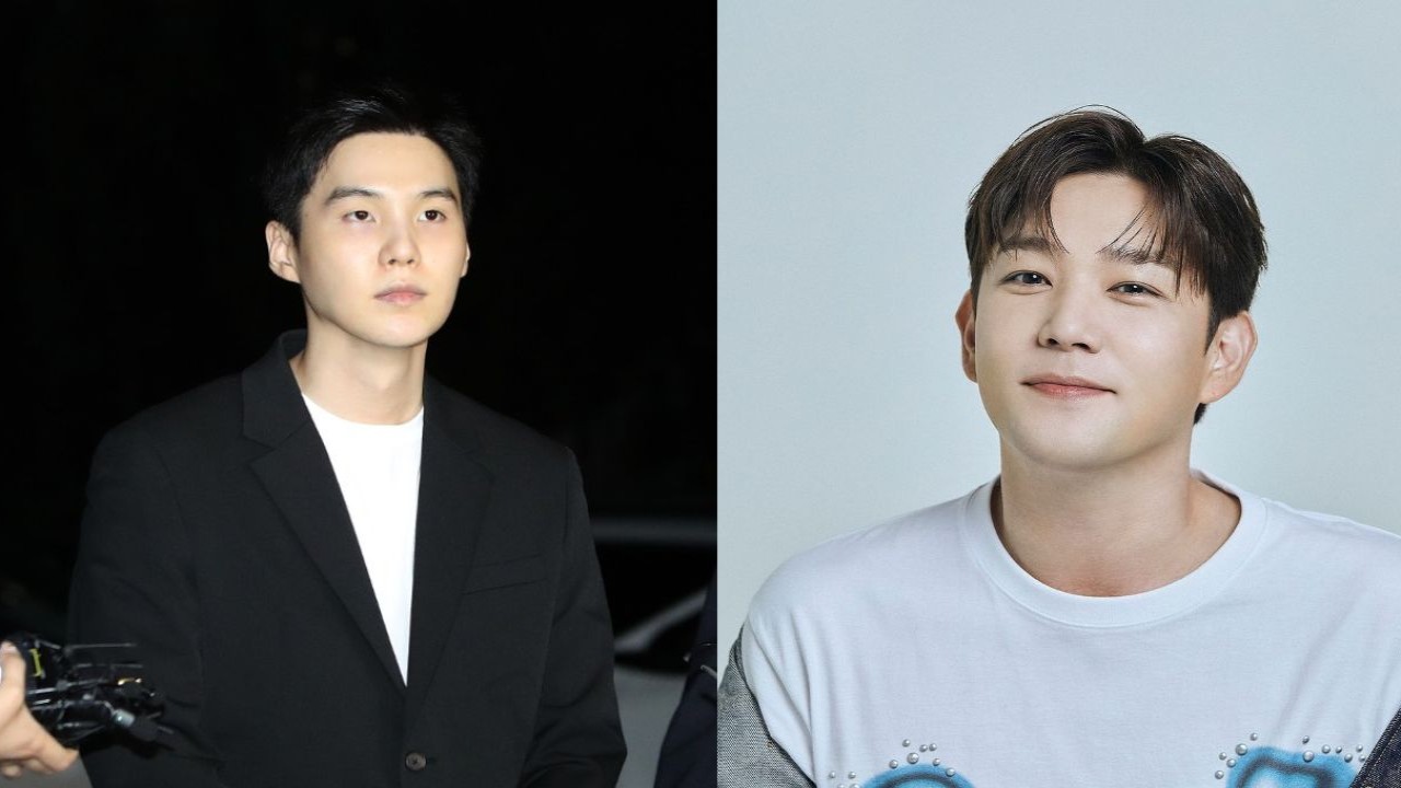 BTS' SUGA: Getty Images, Kangin: Kangin's Instagram