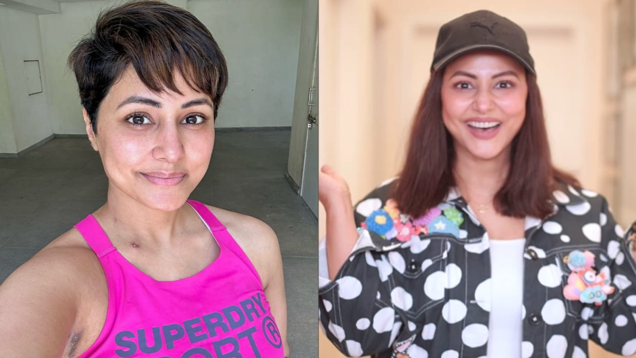 Hina Khan makes a wig out of her hair in her fight against cancer and says: “The moment I was diagnosed, I knew…”